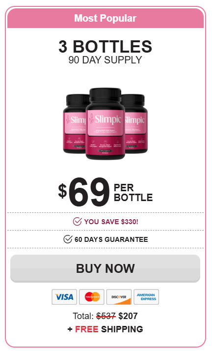 slimpic 3 bottles price